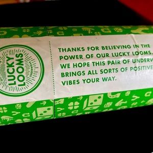 Youtube-Lucky Looms- These underwear have never been opened, only 2000 pair made
